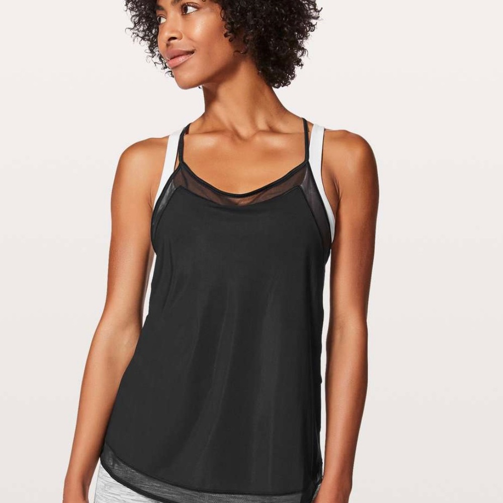 Lululemon Mix and Mesh Strappy tank